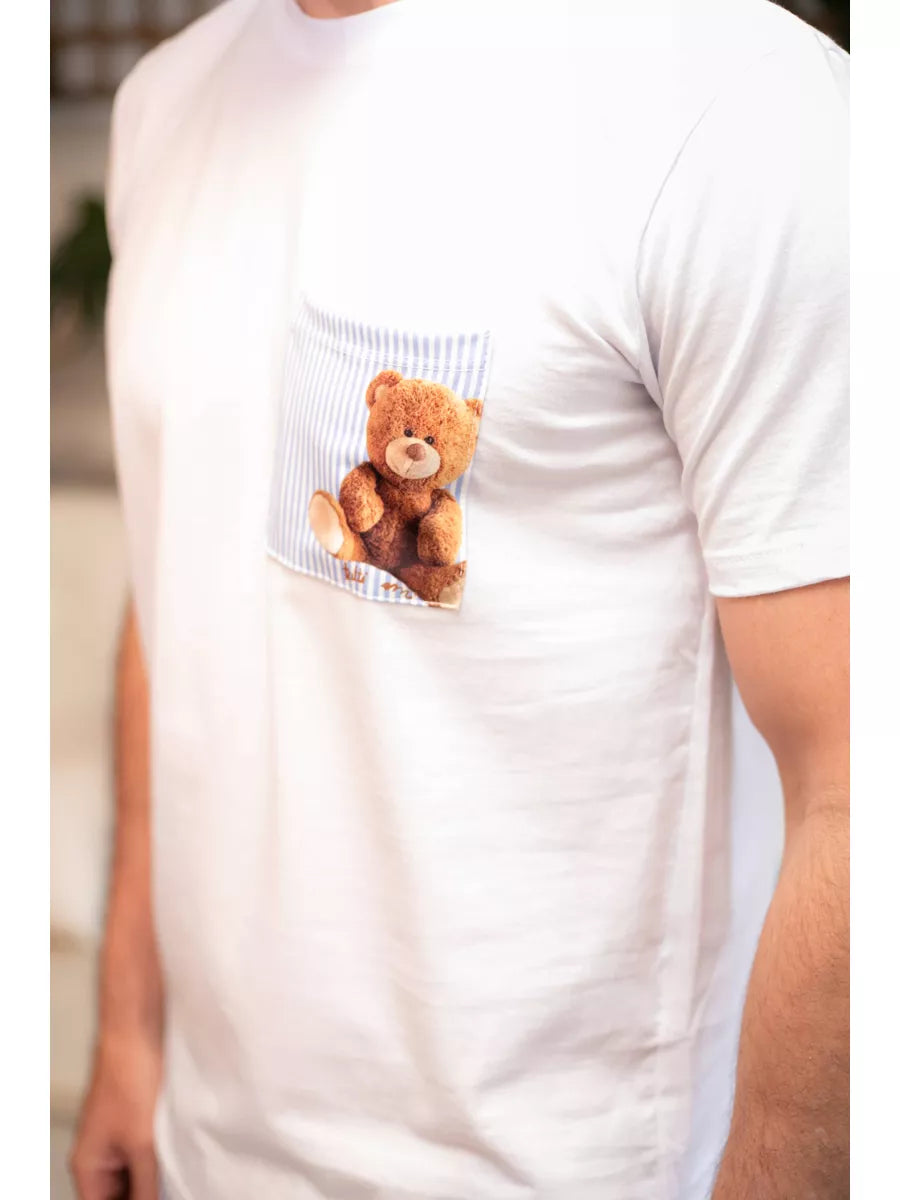Pijama Masculino Curto New Bear Ursos